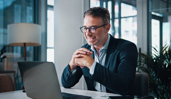 Person teleconferencing with tax professional