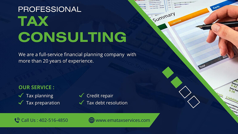 Tax Consulting Infographic
